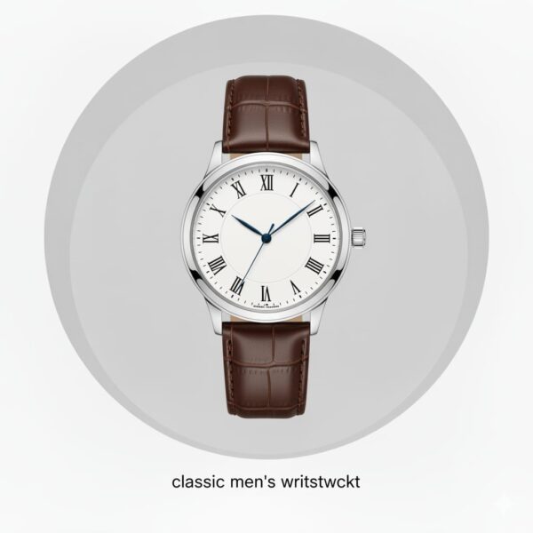 elegant and sophisticated men's dress watch.